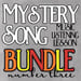 Mystery Song Music Listening Bundle #3